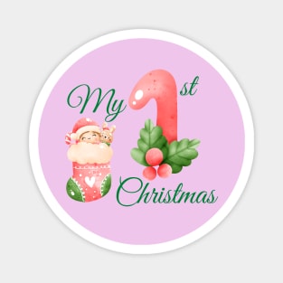 My first Christmas Magnet